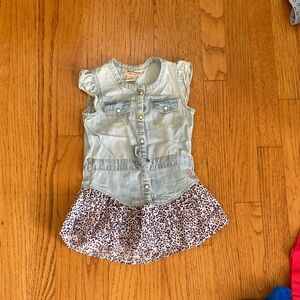 Juicy Couture Light Blue Denim Dress